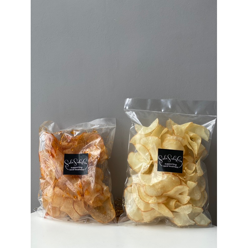 

Snack Kripik Ubi Original dan Balado