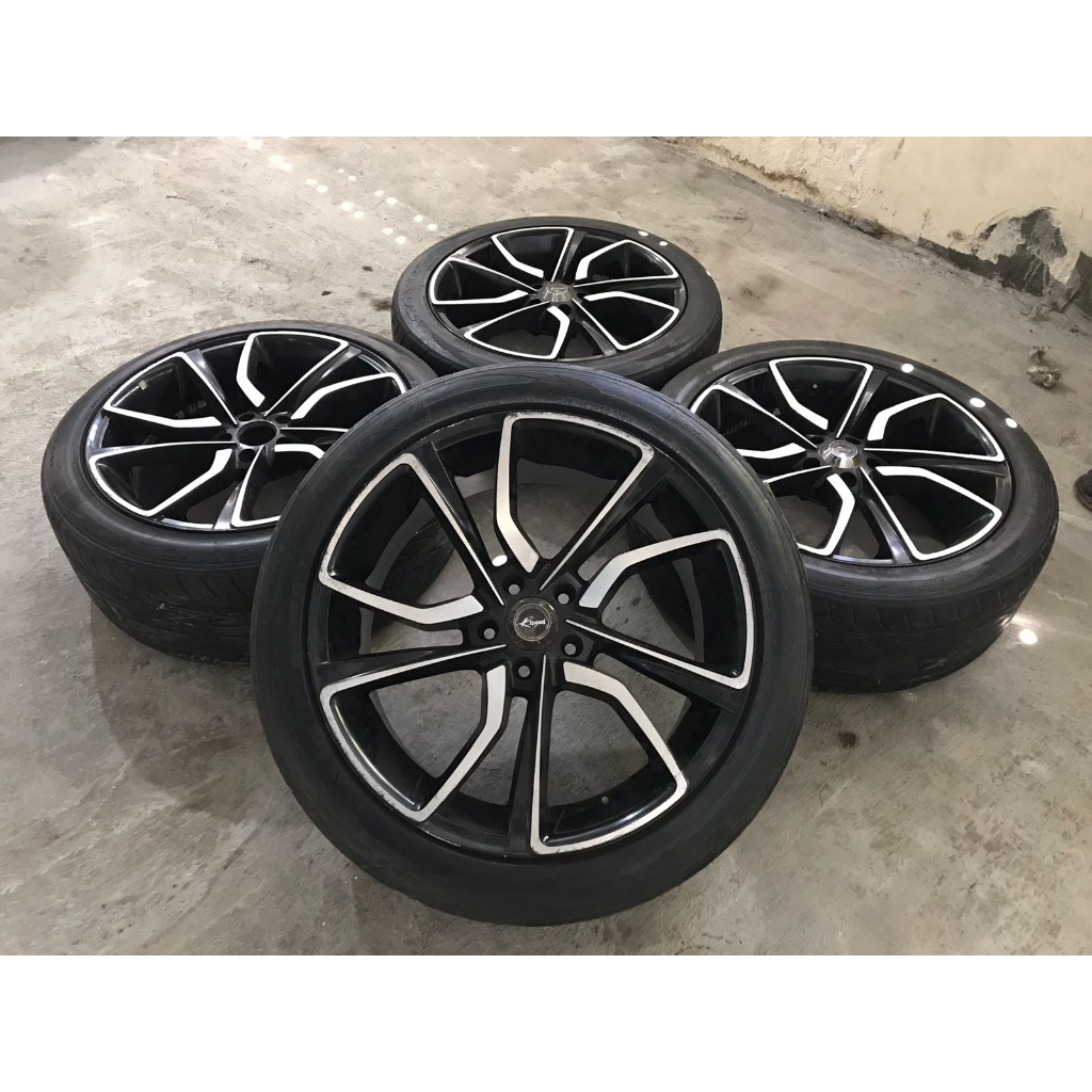 velg mobil bekas ring 20 pcd 5x114 untuk Alpard,crv,xtrail
