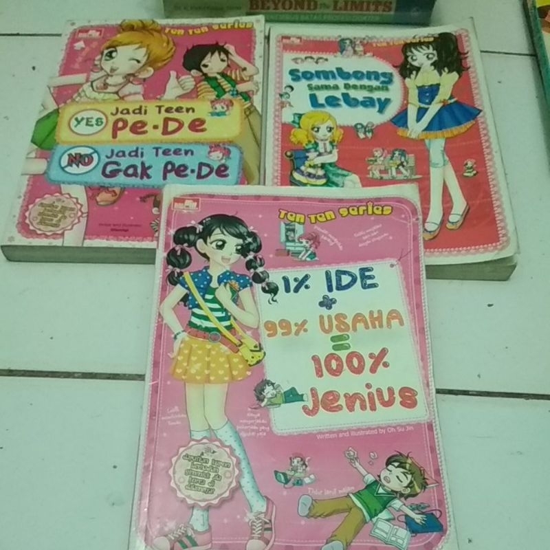 KOMIK CABUTAN TEN TEN SERIES  SOMBONG SAMA DENGAN LEBAY dan YES JADI TEEN PEDE NO JADI TEEN GAK PEDE