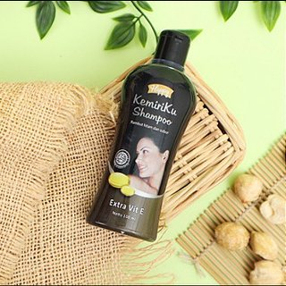 Hair Care Shampoo Kemiri Hitam 100 ml Asli Penghilang Uban Penumbuh Rambut Botak Rusak