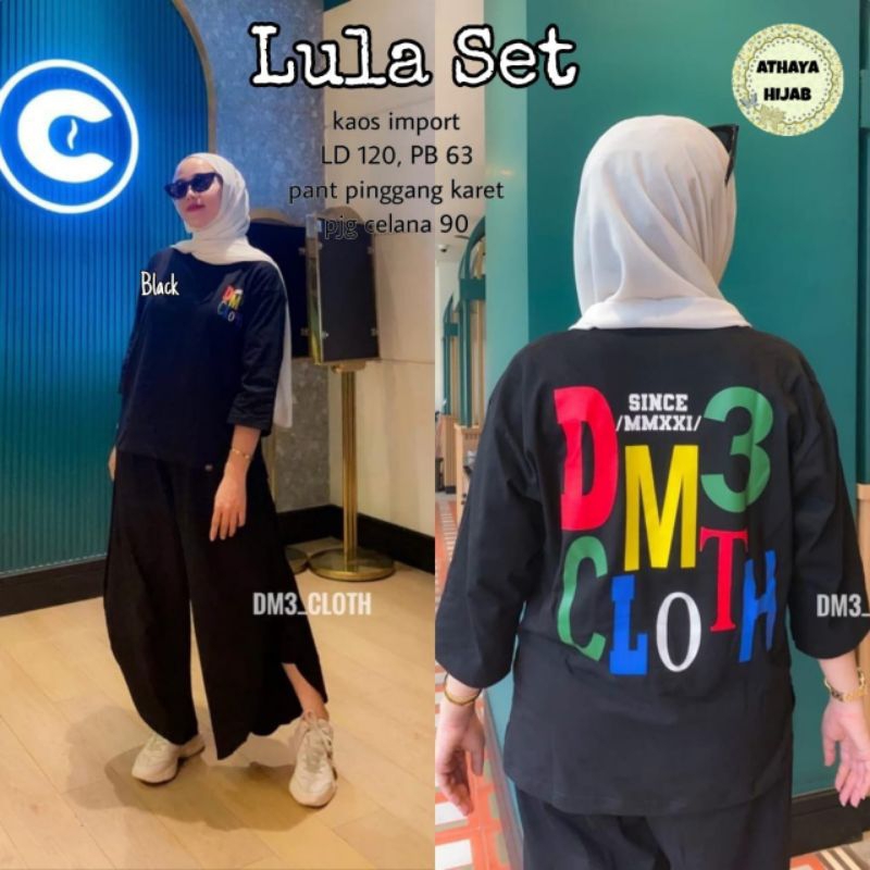 Baju Setelan Wanita Jumbo Premium LD 120 Kaos Import By Athaya Hijab