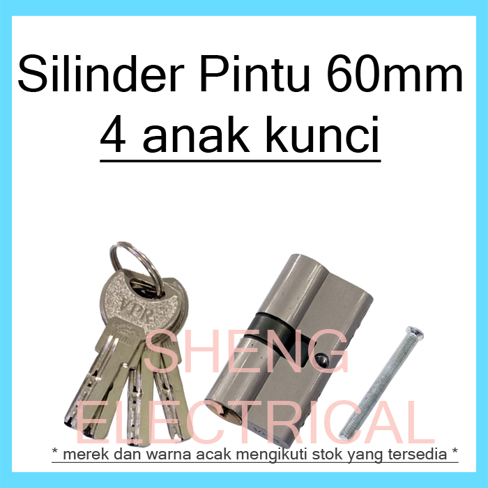 Silinder Kunci Pintu Rumah Knob Door Cylinder Besar
