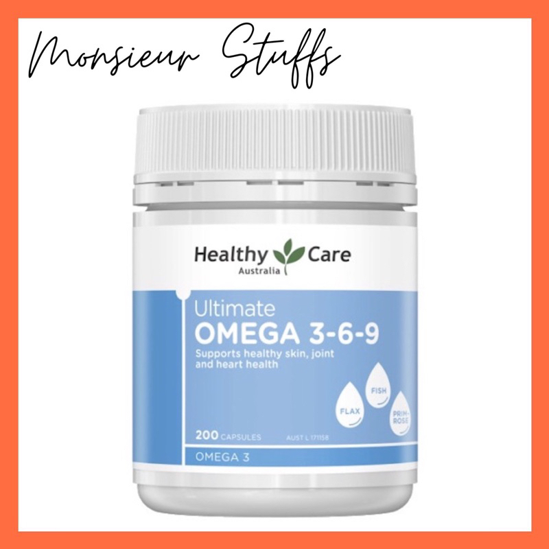 HEALTHY CARE OMEGA 3-6-9 isi 200 kapsul