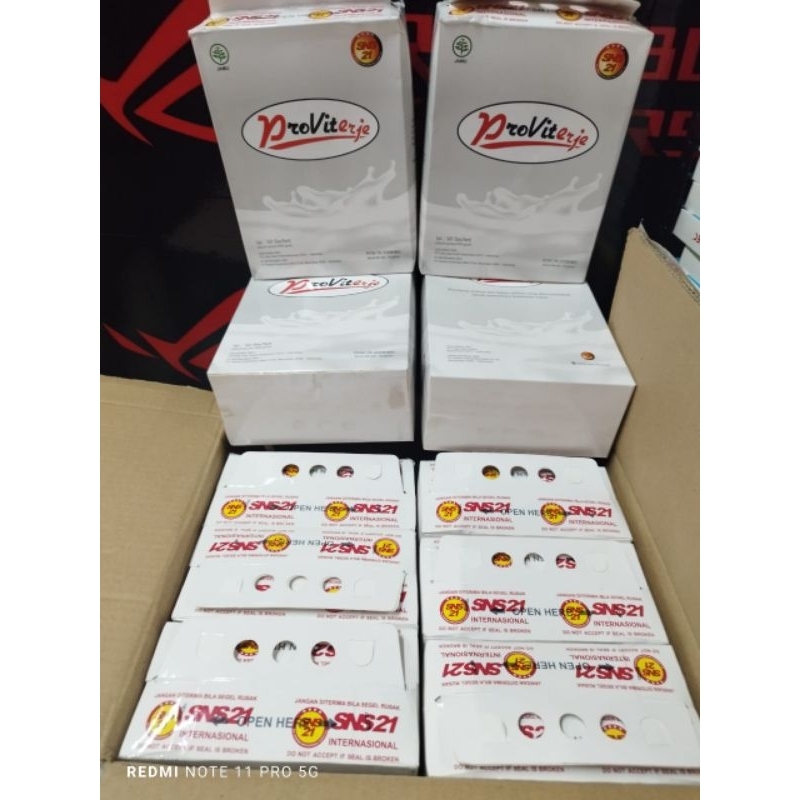 

Susu Kambing Provite Plus Royal Jelly(ProviteErje) Etawa 1Box isi 50 Scht