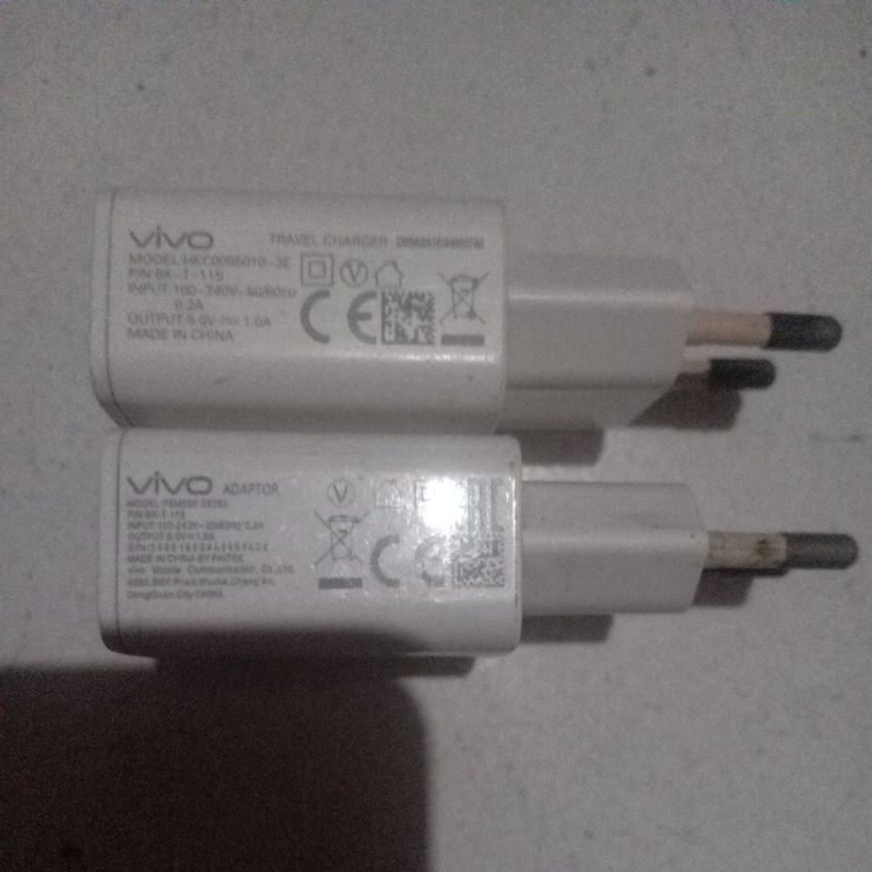 charger vivo 1a bekas original