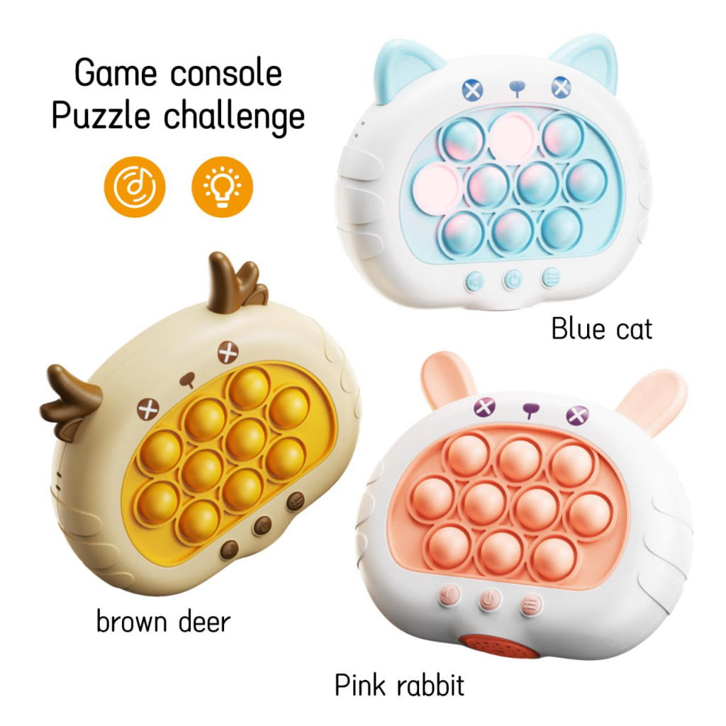 Puzzle Game Challenge Console Machine 4 in 1