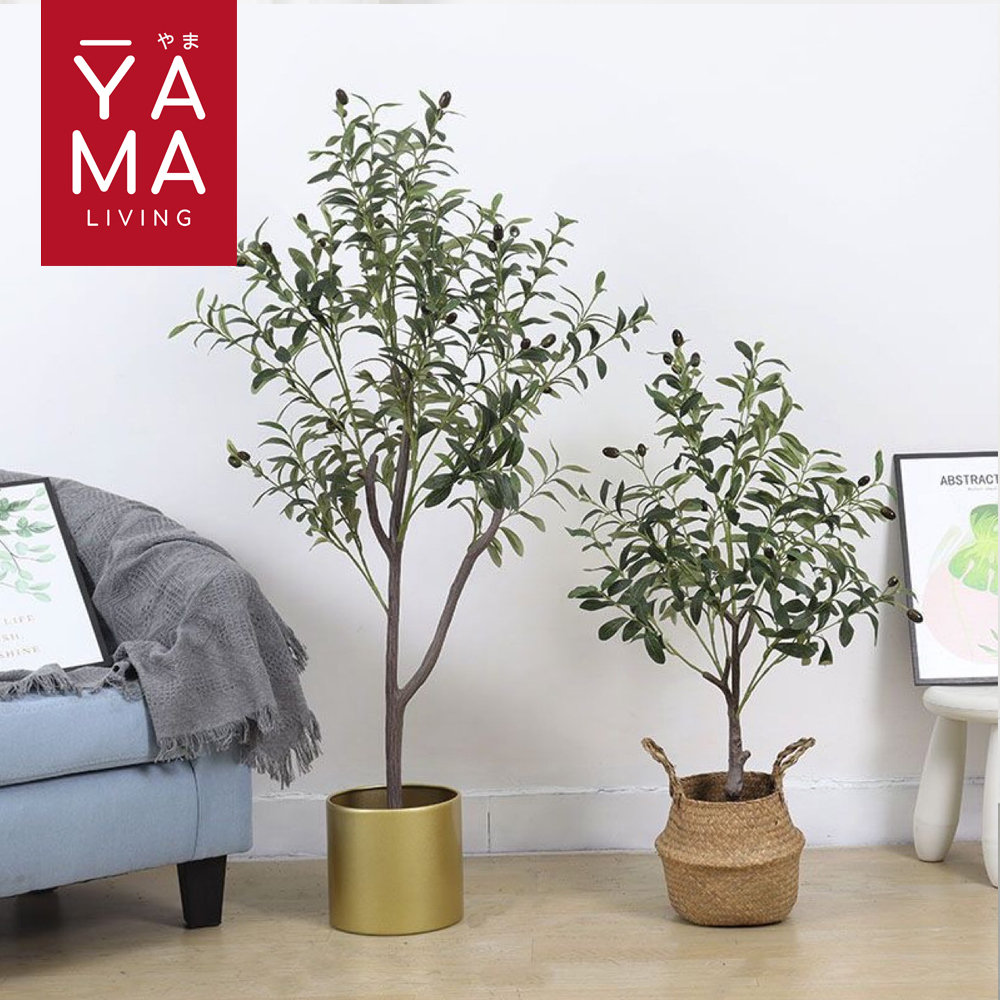 YAMA ORIBU Artificial Olive Tree Pohon Olive Zaitun Plastik 120 cm 150 cm