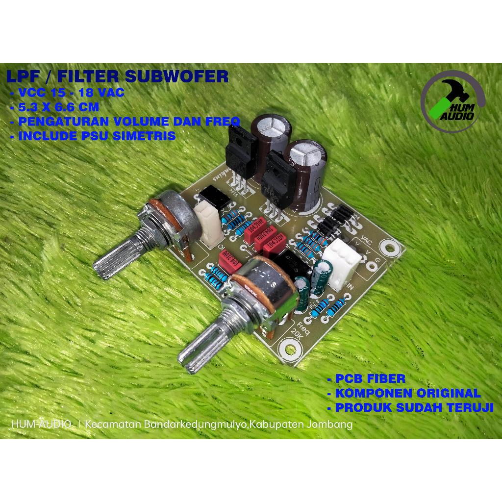 FILTER SUBWOOFER 2 POTENSIO