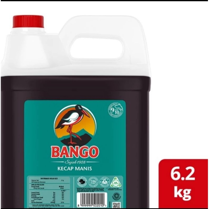 

Kecap Manis Bango Jerigen 6,2kg
