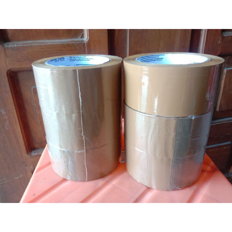 

Nachi Isolasi Besar (Lakban) // Bening Dan Coklat Murah