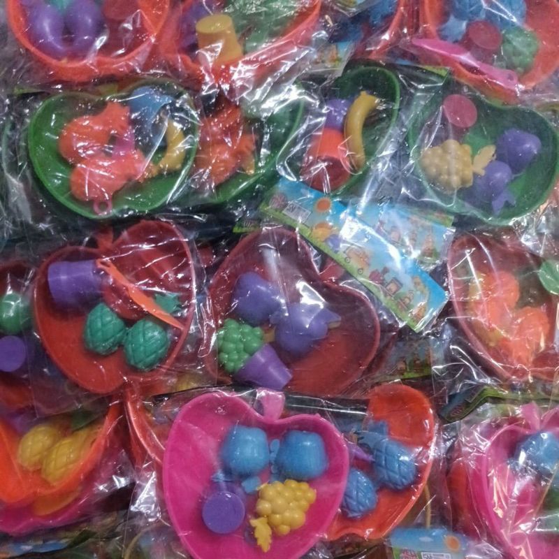 Mainan nampan buah2an 1bal