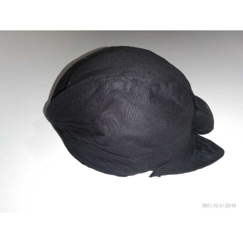 Blangkon Jogja Mataraman Bisa Dicuci dan Dilipat Hitam Polos