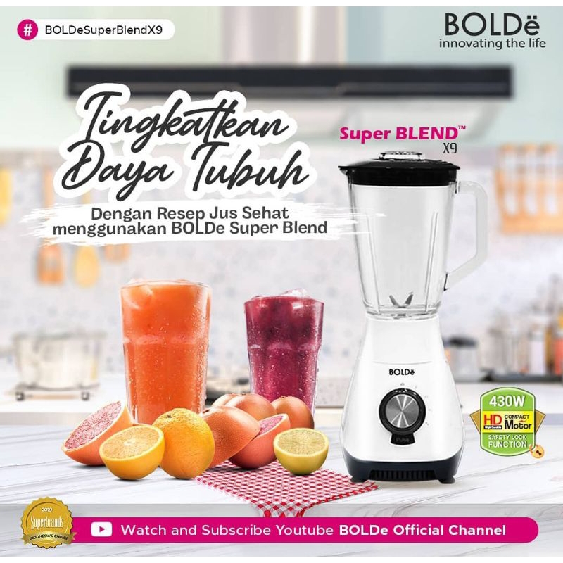 Blender Super BLEND X9 Original BOLDe