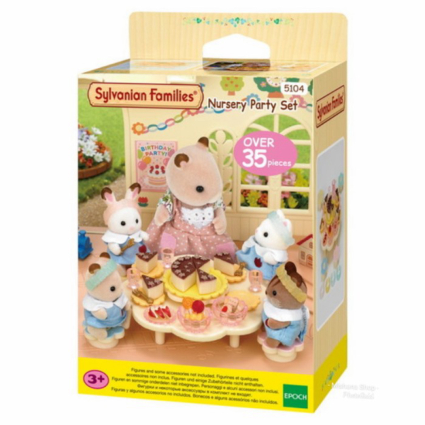 

Dijual Mainan Boneka Sylvanian Families Nursery Party Set Peralatan Pesta Limited