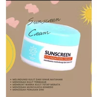 ✿ELYSABETHME✿ (🆅🅸🆅🅰) Viva sun screen foundation anti UVA UVB alas bedak alas bedak anti matahari dengan SPF perlindungan maksimal