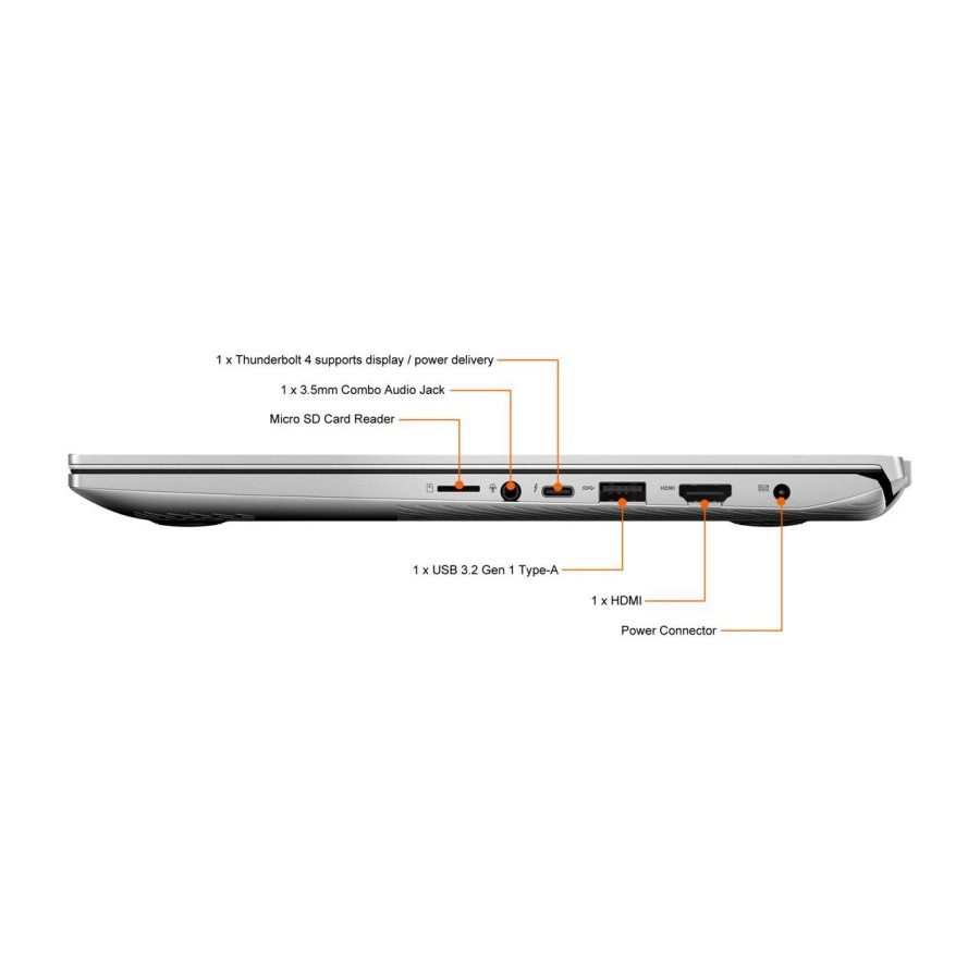 Laptop Asus Vivobook s15 S532EQ Intel Core I7 1165g7 Ram 16GB SSD 1TB Nvdia MX350 SILVER