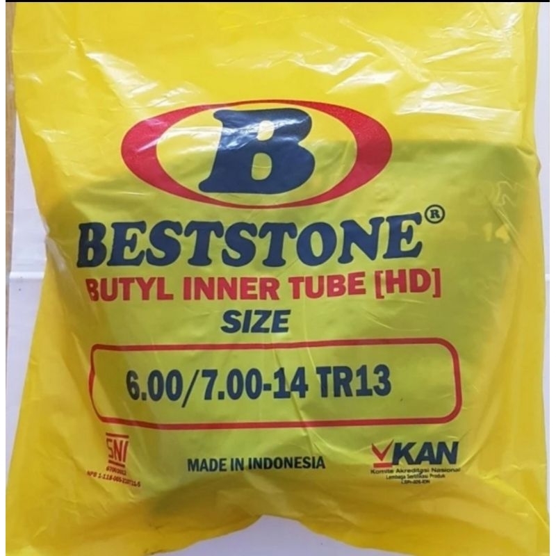 Ban dalam mobil ring 14 R14 Beststone 600/700-14