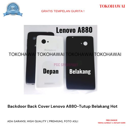 Backdoor Back Cover Lenovo A880-Tutup Belakang Hot