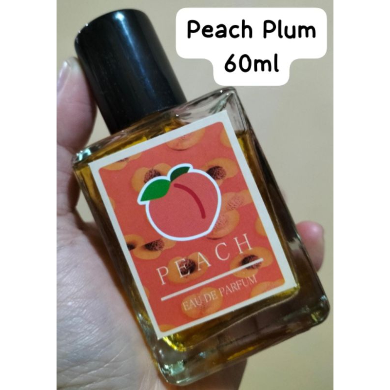 Parfum Peach 60ml Premium Eau De Parfume / Parfum Pengharum Badan Pria dan Wanita Wangi Tahan Lama /Parfum Peach Sweet 60ml/Parfum Pria/Parfum Wanita/Parfum Tahan Lama/PARFUM PREMIUM 60ML / PARFUM UNISEX WANGI TAHAN LAMA/ Body Spray EDP Minyak