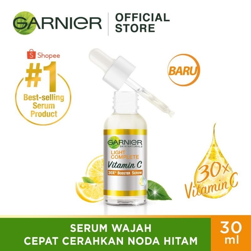 GARNIER SERUM 30ML | GARNIER DAY CREAM 50ML | GARNIER TWO WAY CAKE NATURAL | BEDAK GARNIER | SERUM W