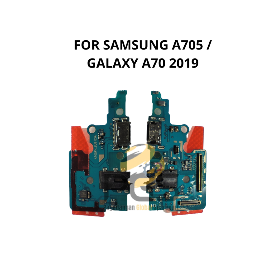 Papan pcb cas / charger Samsung A705 / Galaxy A70 2019 ori