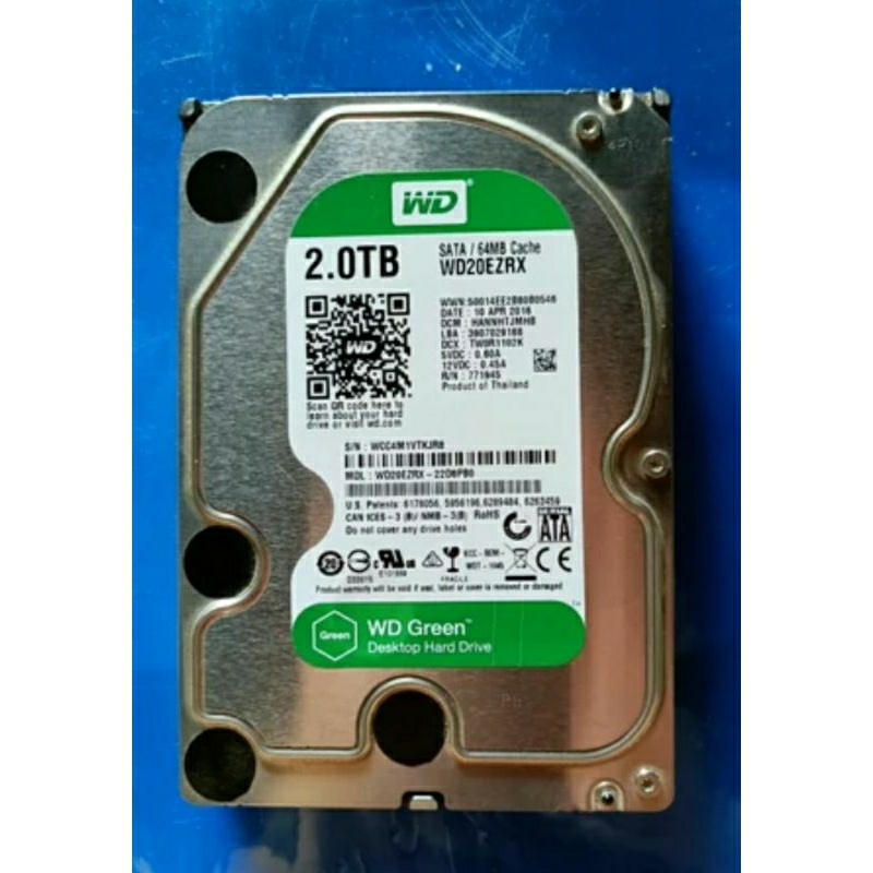 Hardisk SATA WD Green 2 TB