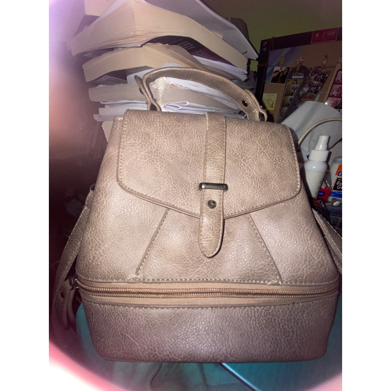 Tas Kulit Les Femmes Selempang dan Ransel / Leather Bag Slingbag x Backpack