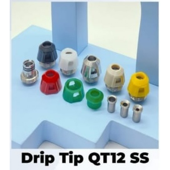 DRIP TIP INTEGRATED QT12 SS By SXK