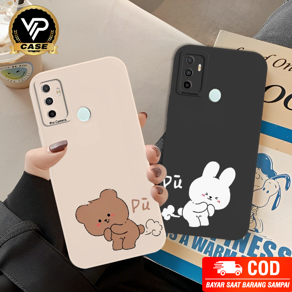 OP31 Case COUPLE OPPO A53/A33 2020  Terbaru Softcase Procamera Silikon Lentur Pelindung Belakang Han