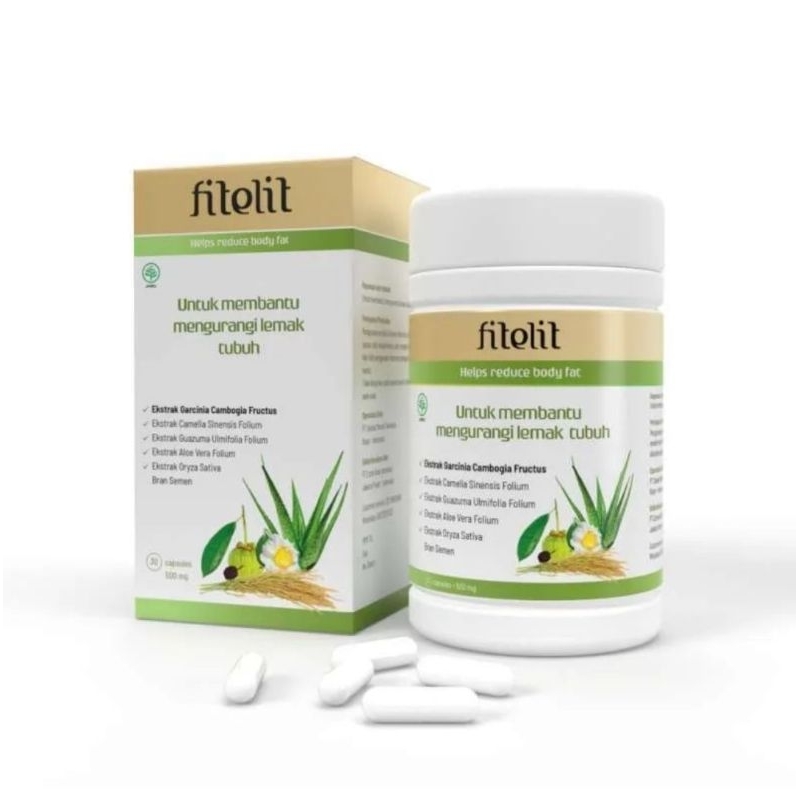 Fitelit obat herbal pelangsing badan ampuh 100% alami