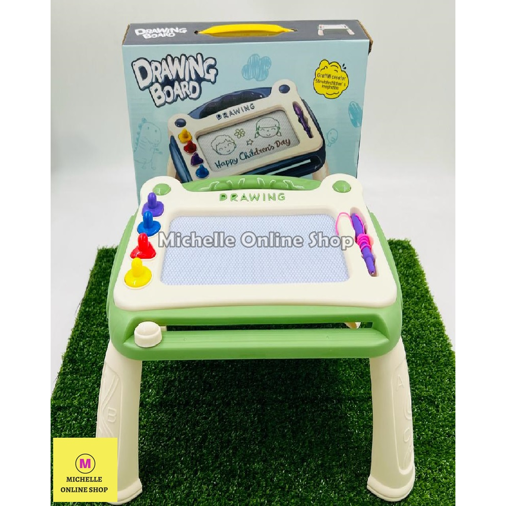

GROSIR papan tulis magnet drawing board magnetic mainan edukasi