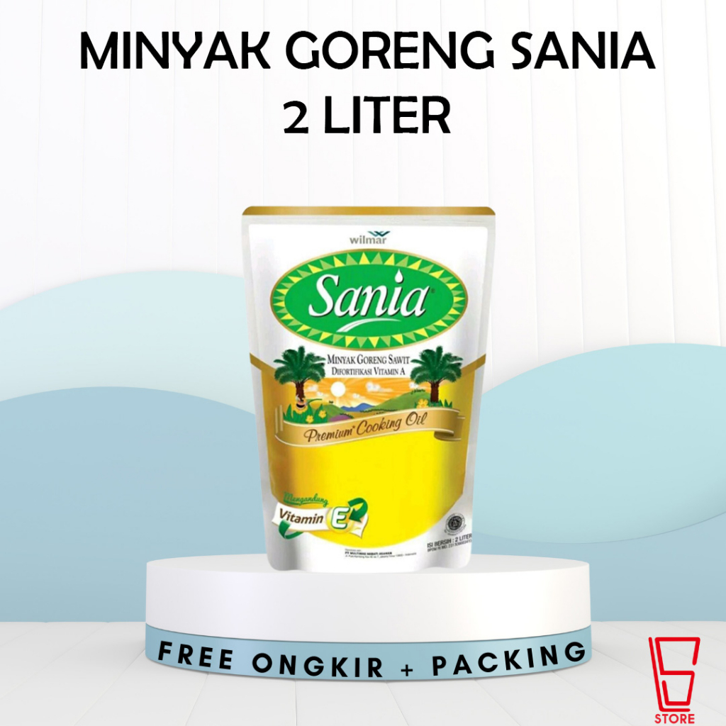 MINYAK GORENG SANIA 2 LITER / MINYAK GORENG SANIA / MINYAK SANIA