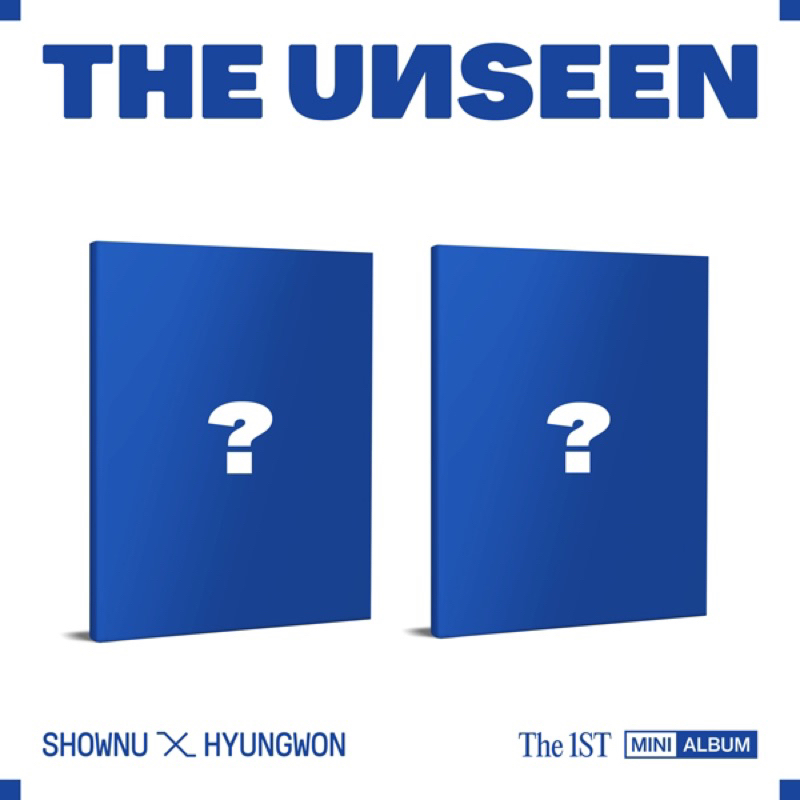 [PRE-ORDER] SHOWNU X HYUNGWON - The 1st Mini Album [THE UNSEEN] *geser untuk details