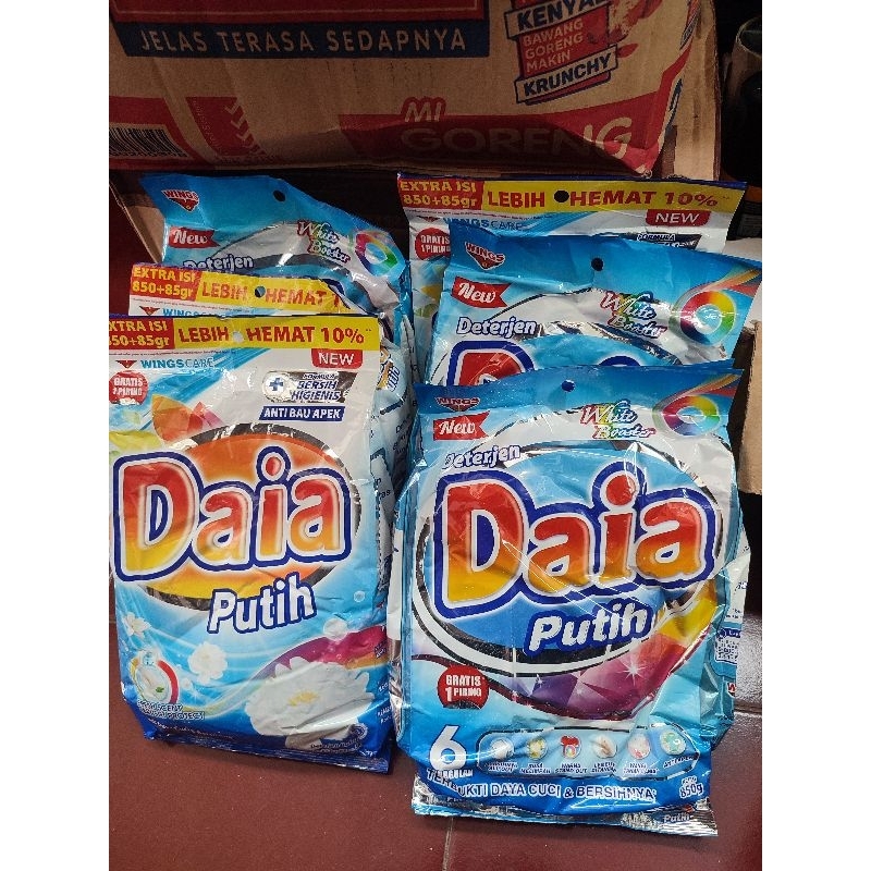 Daia Putih 850+85Gr Detergen Bubuk