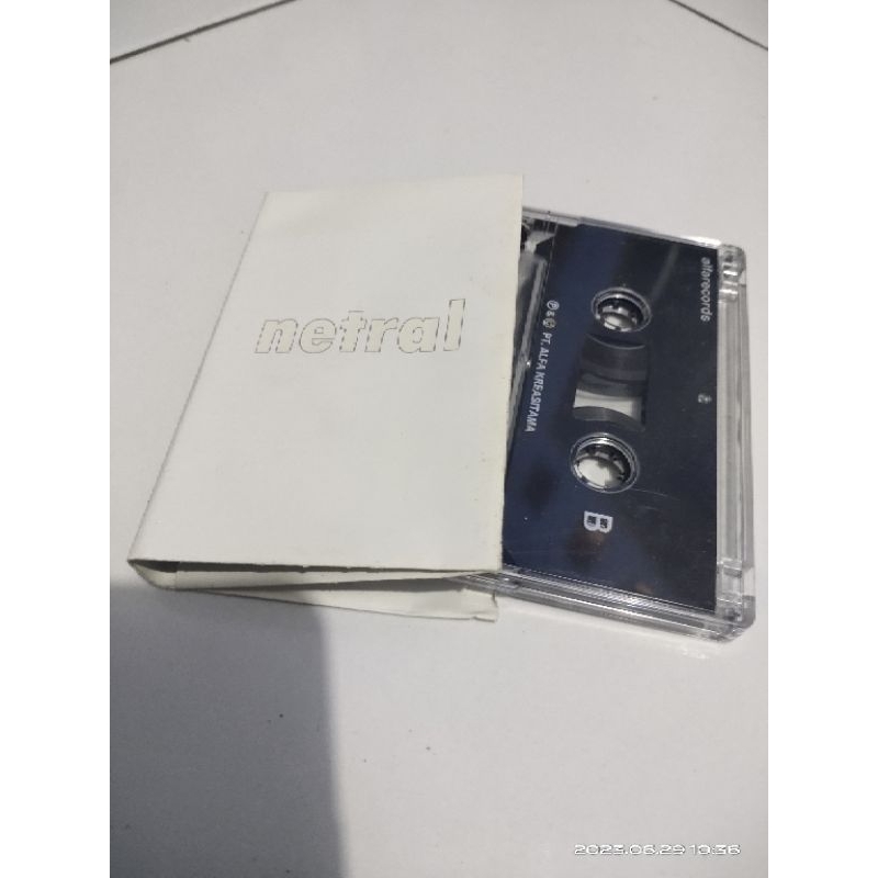 kaset pita netral / putih