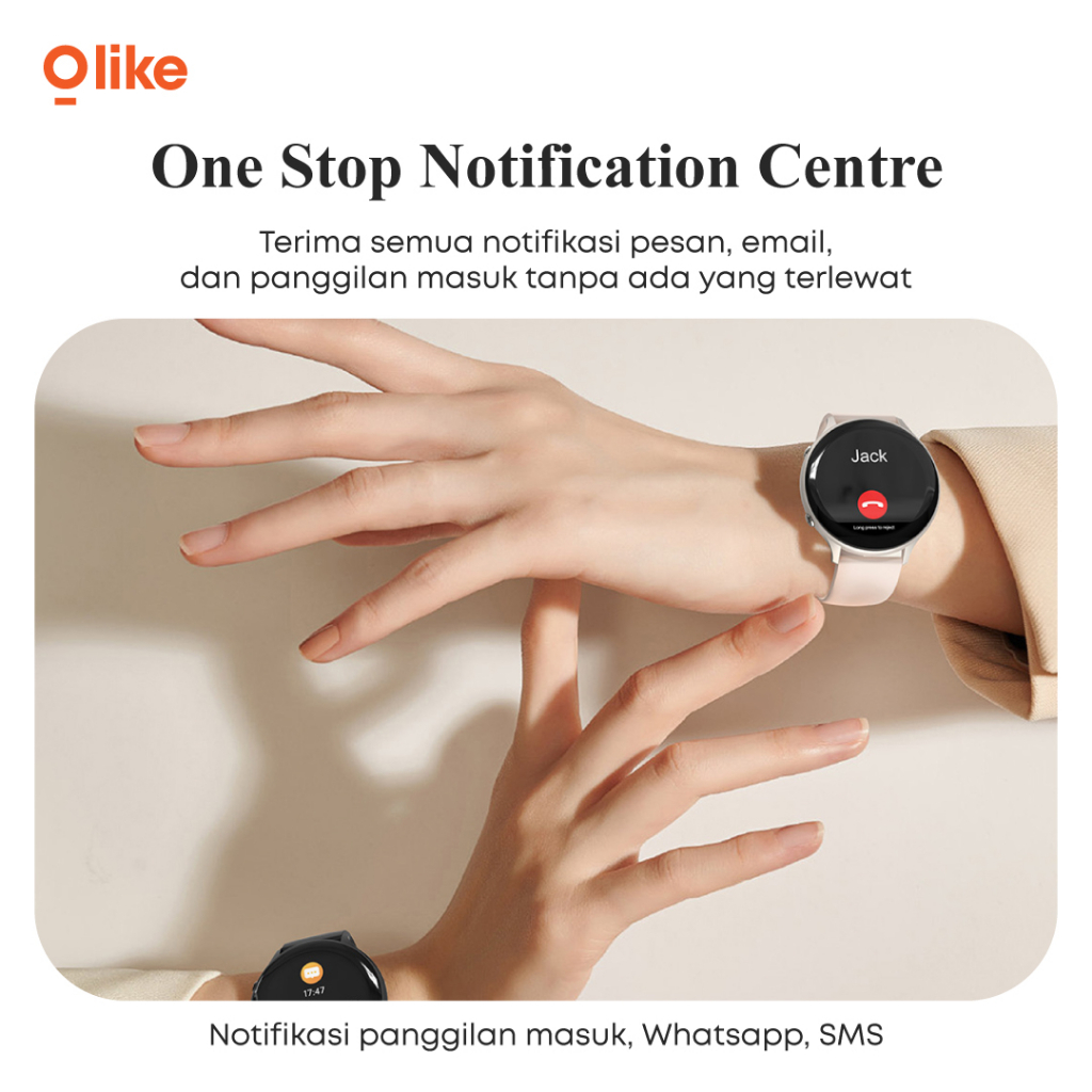 MINIGO OLIKE FW1 Smartwatch Interstellar IP68 | Android 6.0 &amp; IOS Garansi Resmi Olike