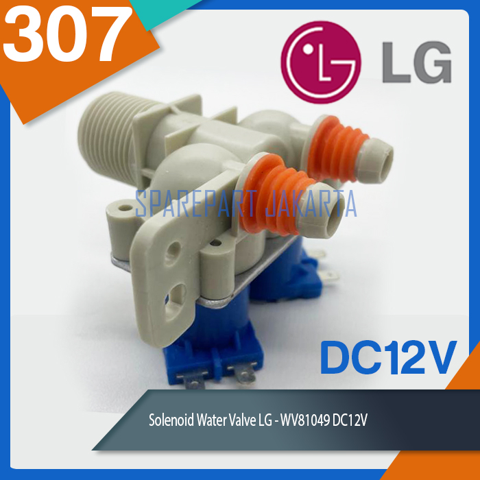 Solenoid Water Valve LG - WV81049 DC12V WF S14D6 WF S16D6