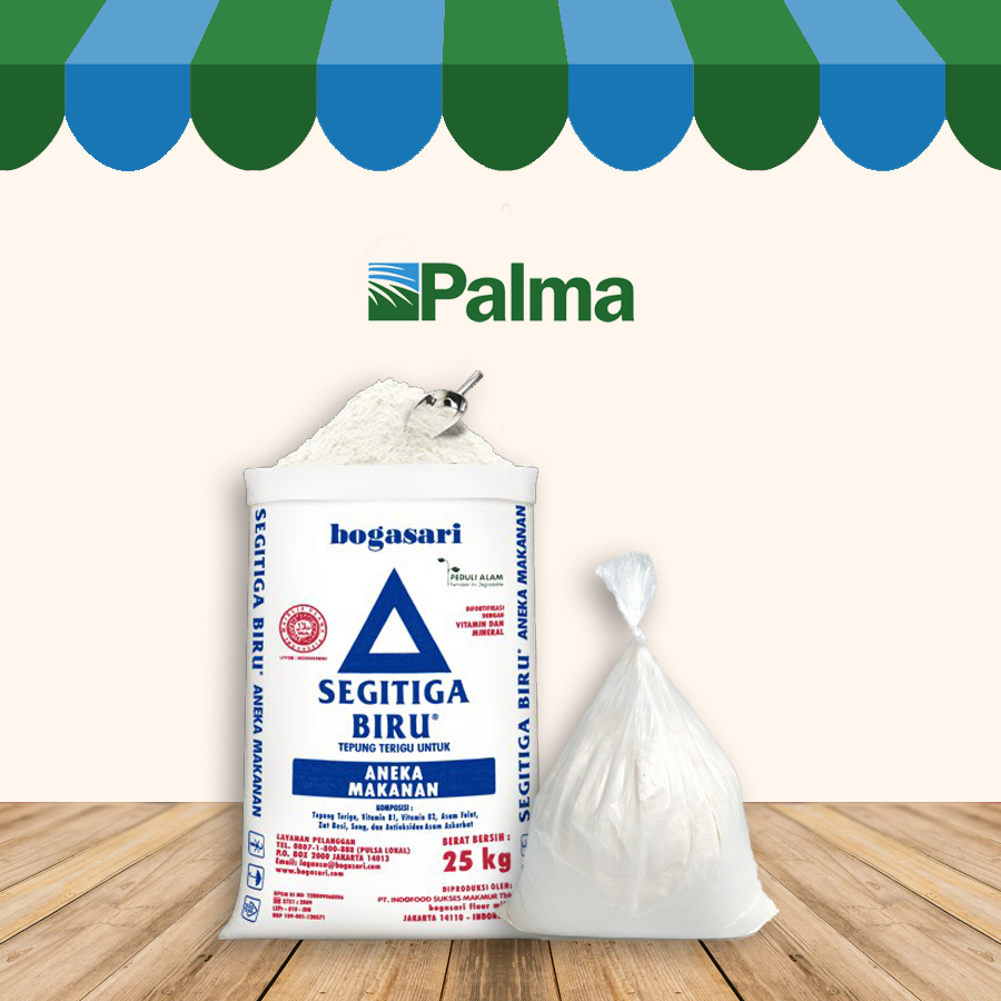 

TEPUNG SEGITIGA BIRU ECER 1KG