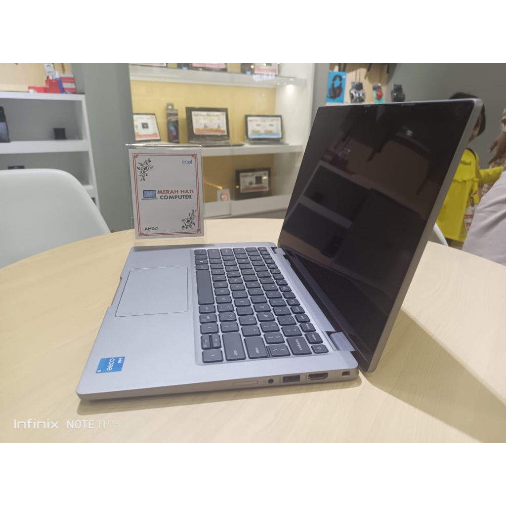 Laptop 2in1 Touchscreen Dell Latitude 13 5320 2iN1 Intel i5 1135G7 16GB 512GB IRIS XE 13.3FHD Touchscreen Backlite WIN11PRO GREY Original Terlaris