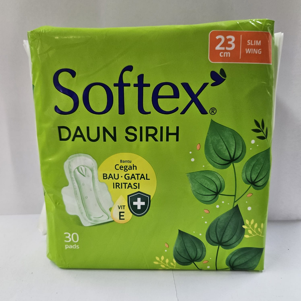 Softex Daun Sirih Pembalut Wanita 23 cm Slim Wing isi 30