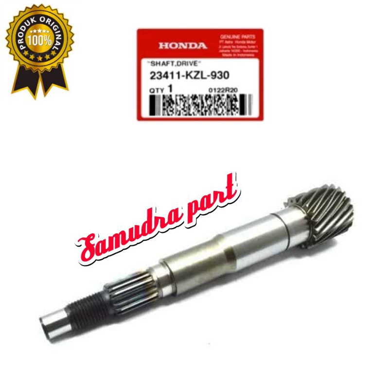 AS pully puly Beat ESP shaft drive CVT Beat Fi esp original 23411KZL930