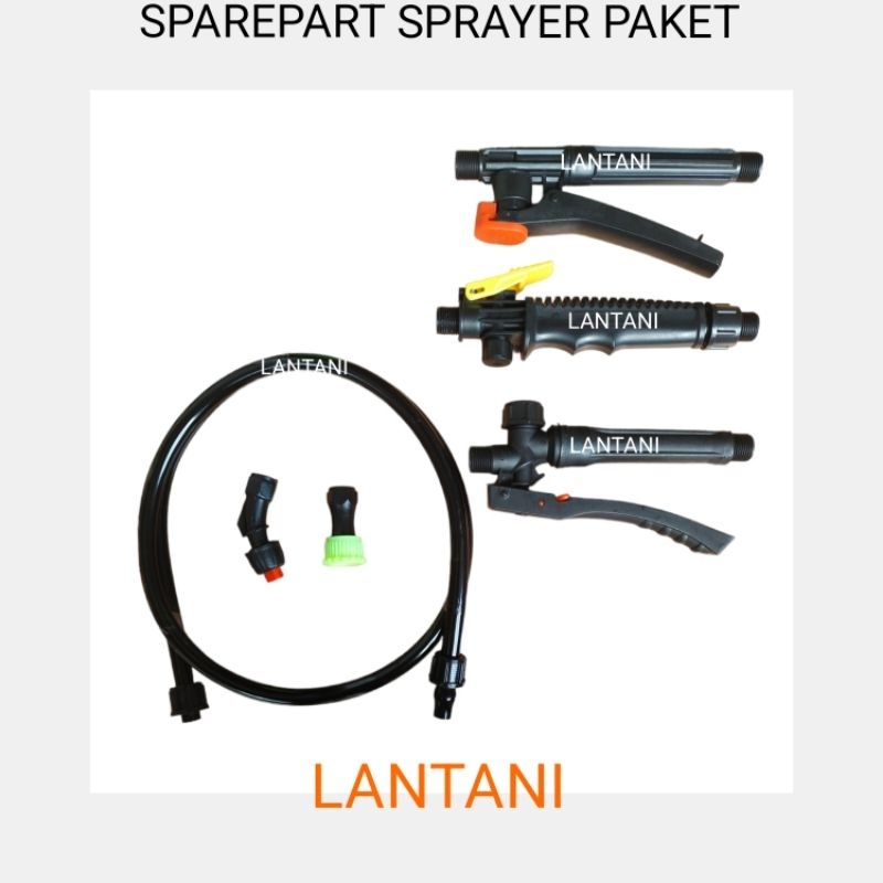 LANTANI - TANGKI ELEKTRIK STOP KRAN SPRAYER NOZZLE SELANG SPRAYER