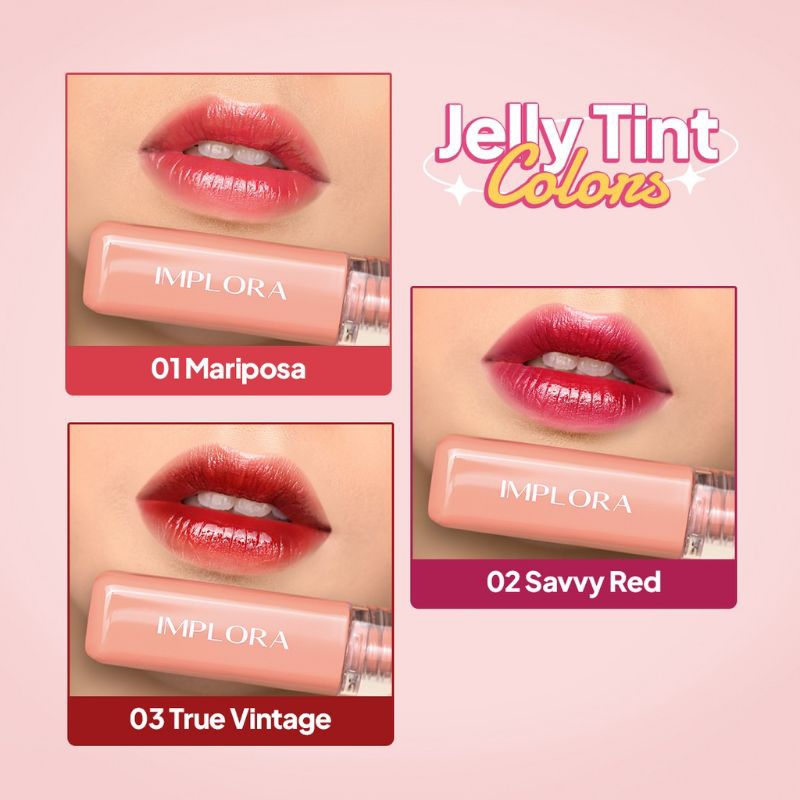 IMPLORA JELLY TINT CHEEK LIPTINT IMPLORA GLOSSY