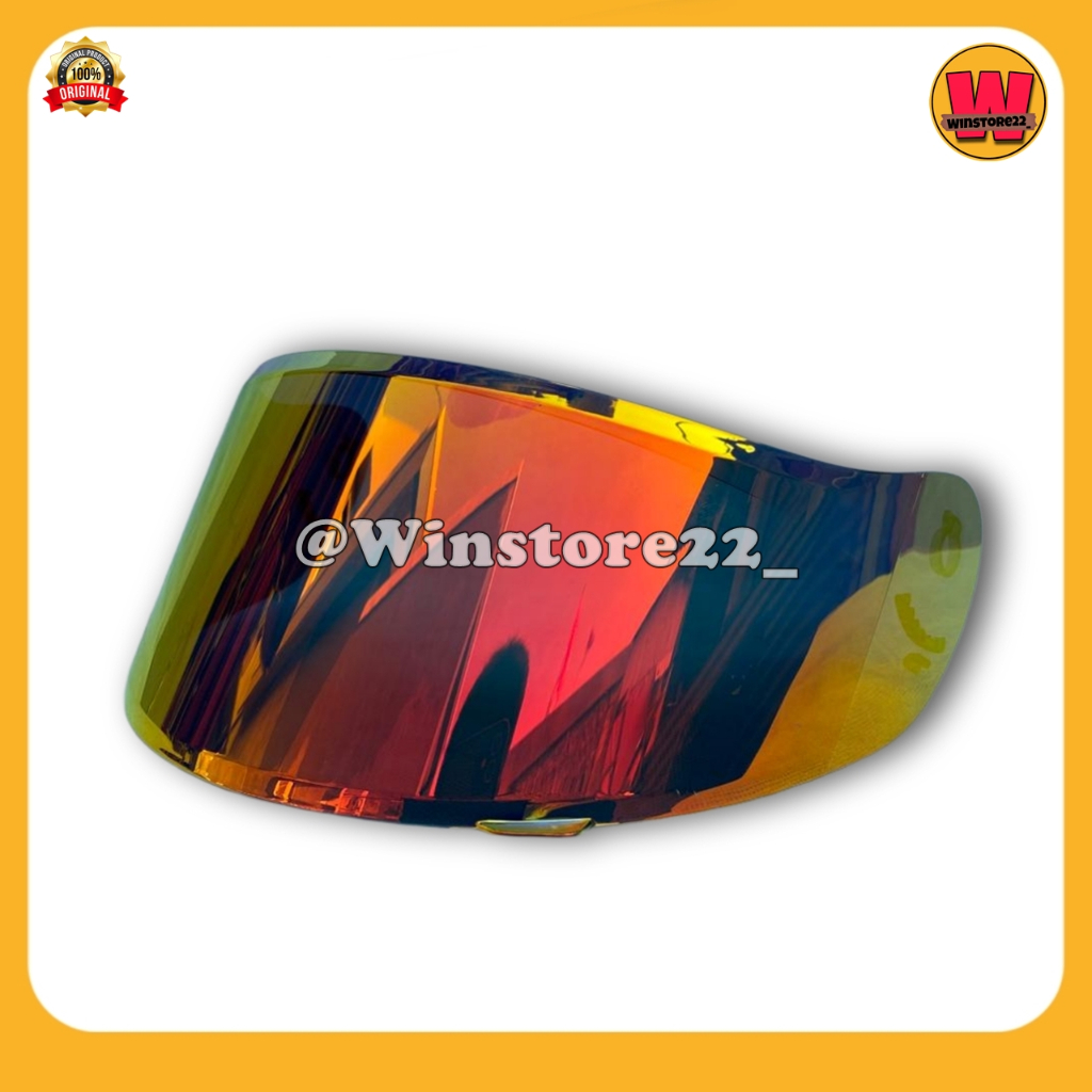 Kaca Visor Iridium Pnp Helm Full Face MDS VICTORY All Series Original Norisk