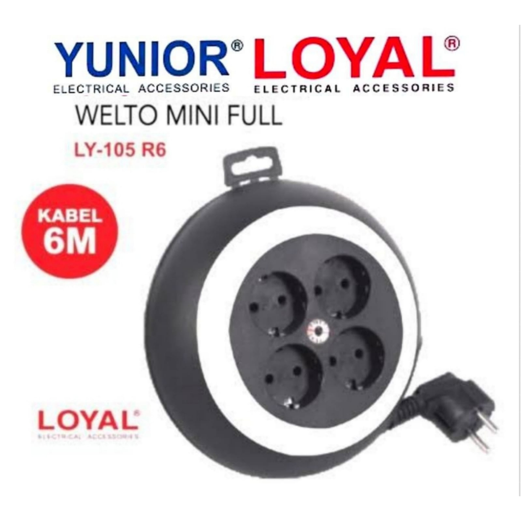 Roll Kabel/Box Kabel Yunior R6 6m LY-105 Wetto Mini