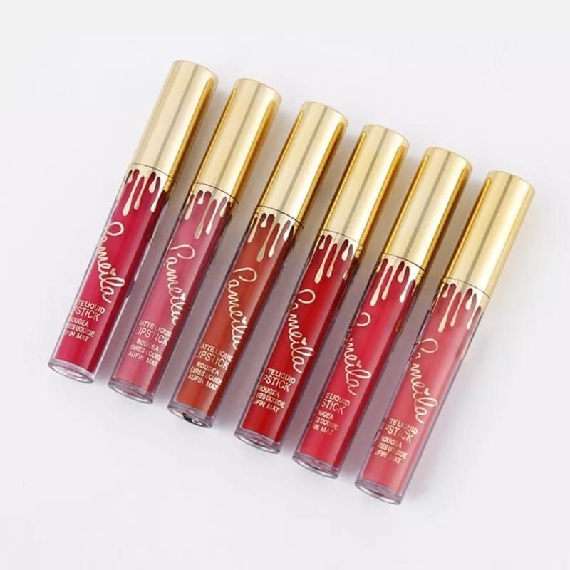 lipstik New lameila cair lip gloss lip mate waterproof tahan lama