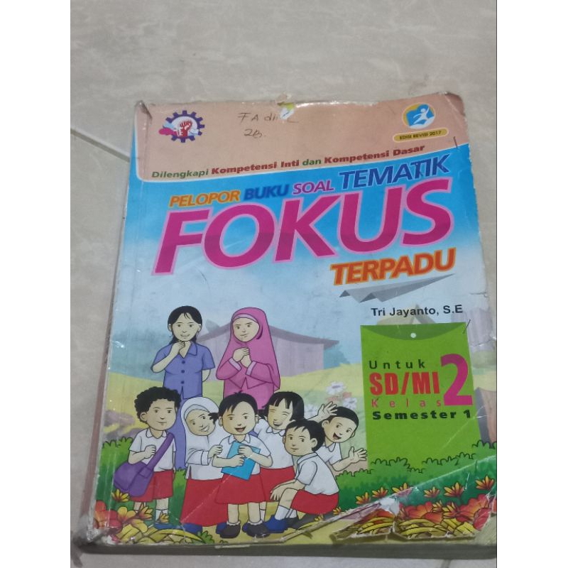 

FOKUS TEMATIK KLS 2 SMSTER 2