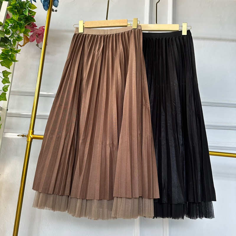 Youngmoodis Monica skirt Rok tutu prisket bolak balik import