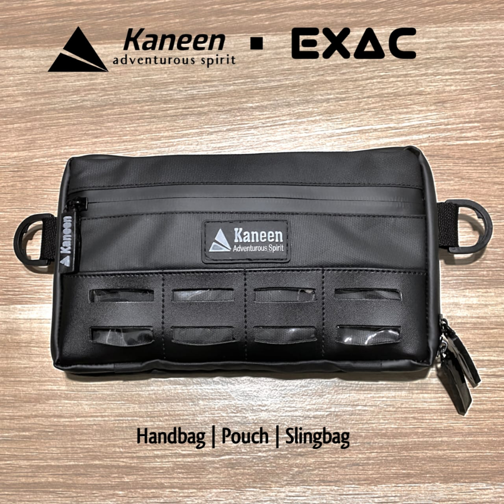 Exac KANEEN - Tas Tangan Handbag Pria Multifungsi Bahan Bimo Nilon Waterproof