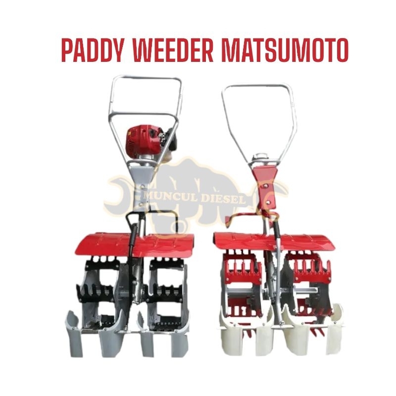 paddy weeder Matsumoto Penyiang padi Matsumoto MPW 02 G cultivator Matsumoto